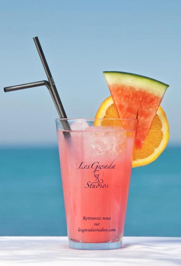 Vue Exclusive Mer Et Volcan, Village Vacances Avec Plage Et Piscine, Les Gwadastudios Sainte-Anne  Exterior foto